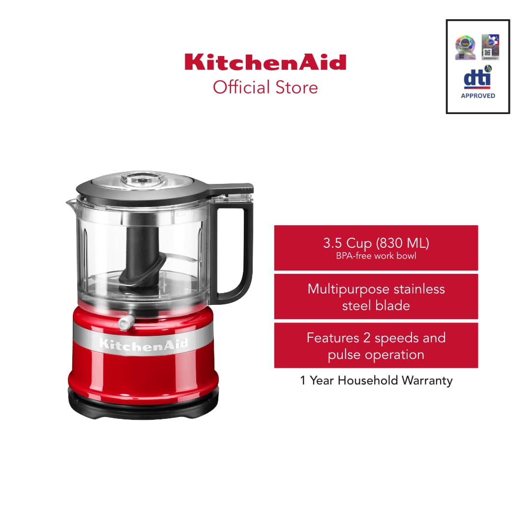 KitchenAid 3.5Cup Mini Food Processor 220V - 5KFC3516