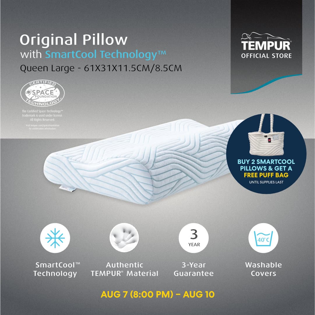 Tempur® Original Pillow Queen L with SmartCool - 513