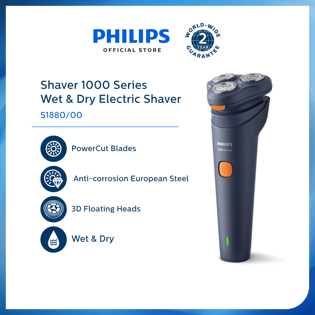 PPC SHAVER SERIES 1000 BLUE AZUR