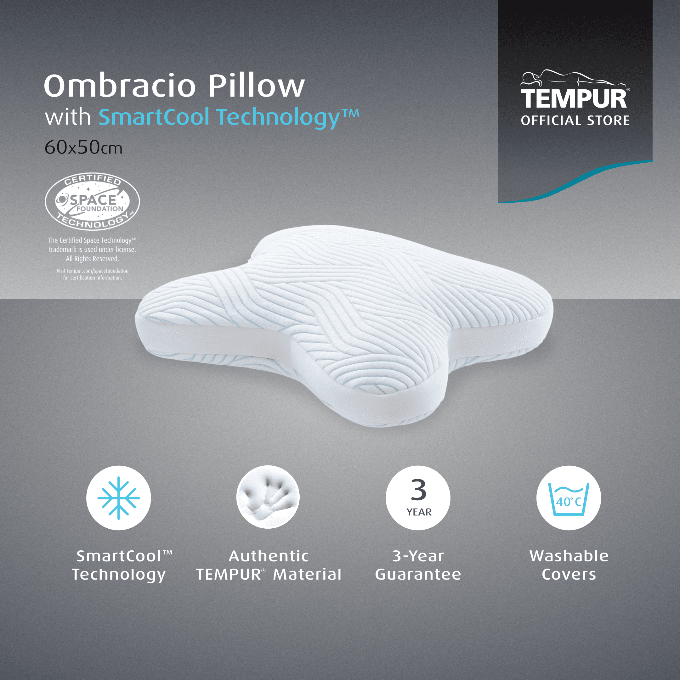 Tempur SmartCool Ombracio Pillow