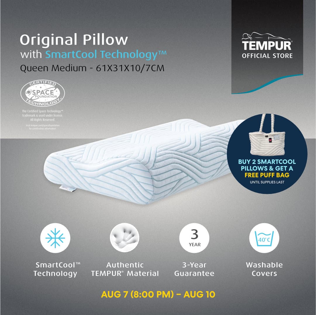 Tempur® Original Pillow Queen L with SmartCool