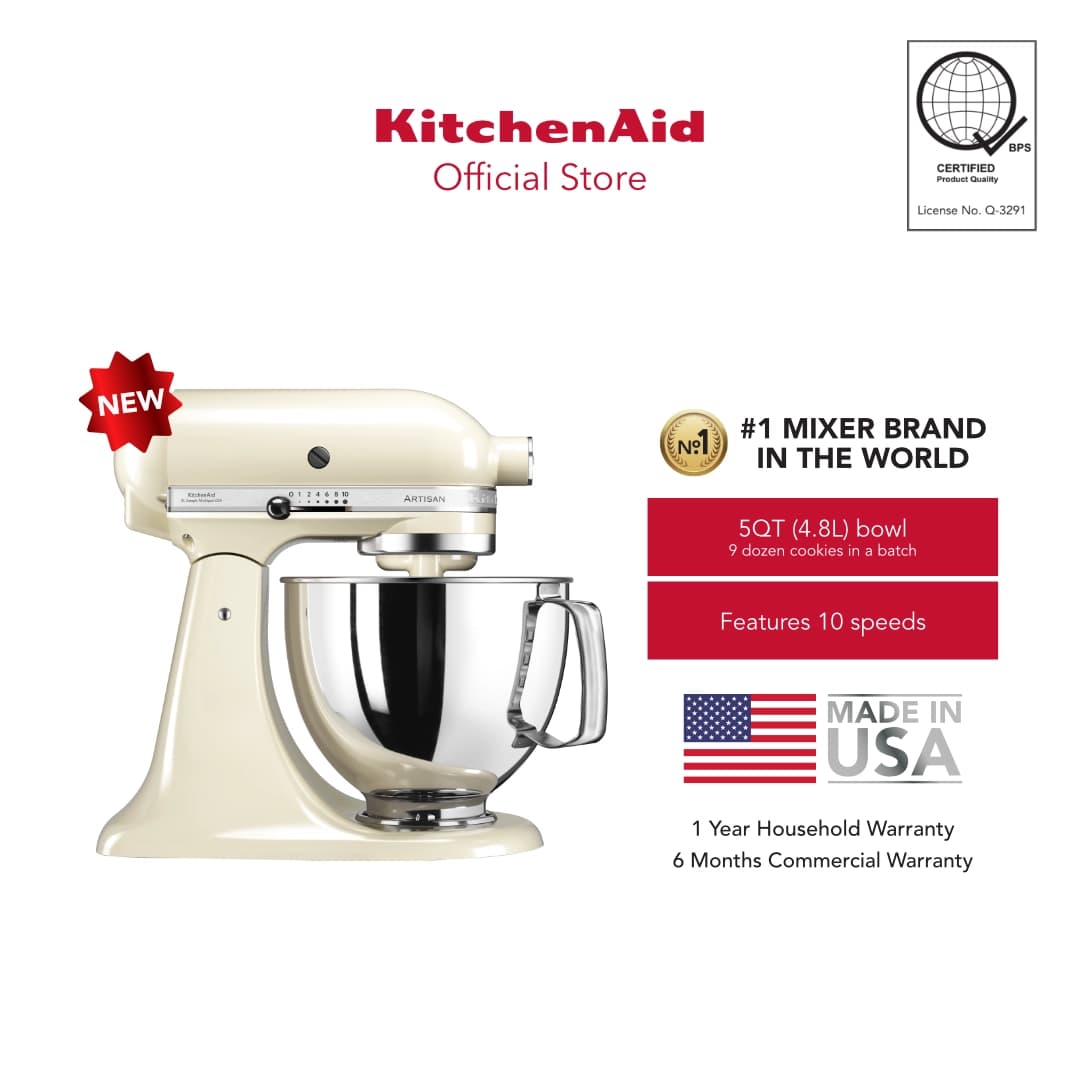 KitchenAid 5QT (4.8L) Artisan Stand Mixer 220V - 1087