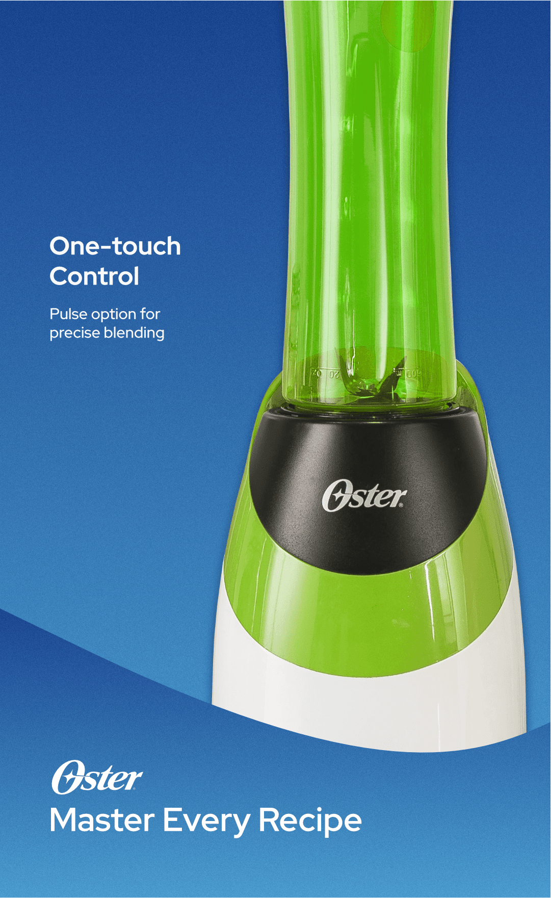 OS MYBLEND BOTTLE W/ LID GREEN - Lorikeet