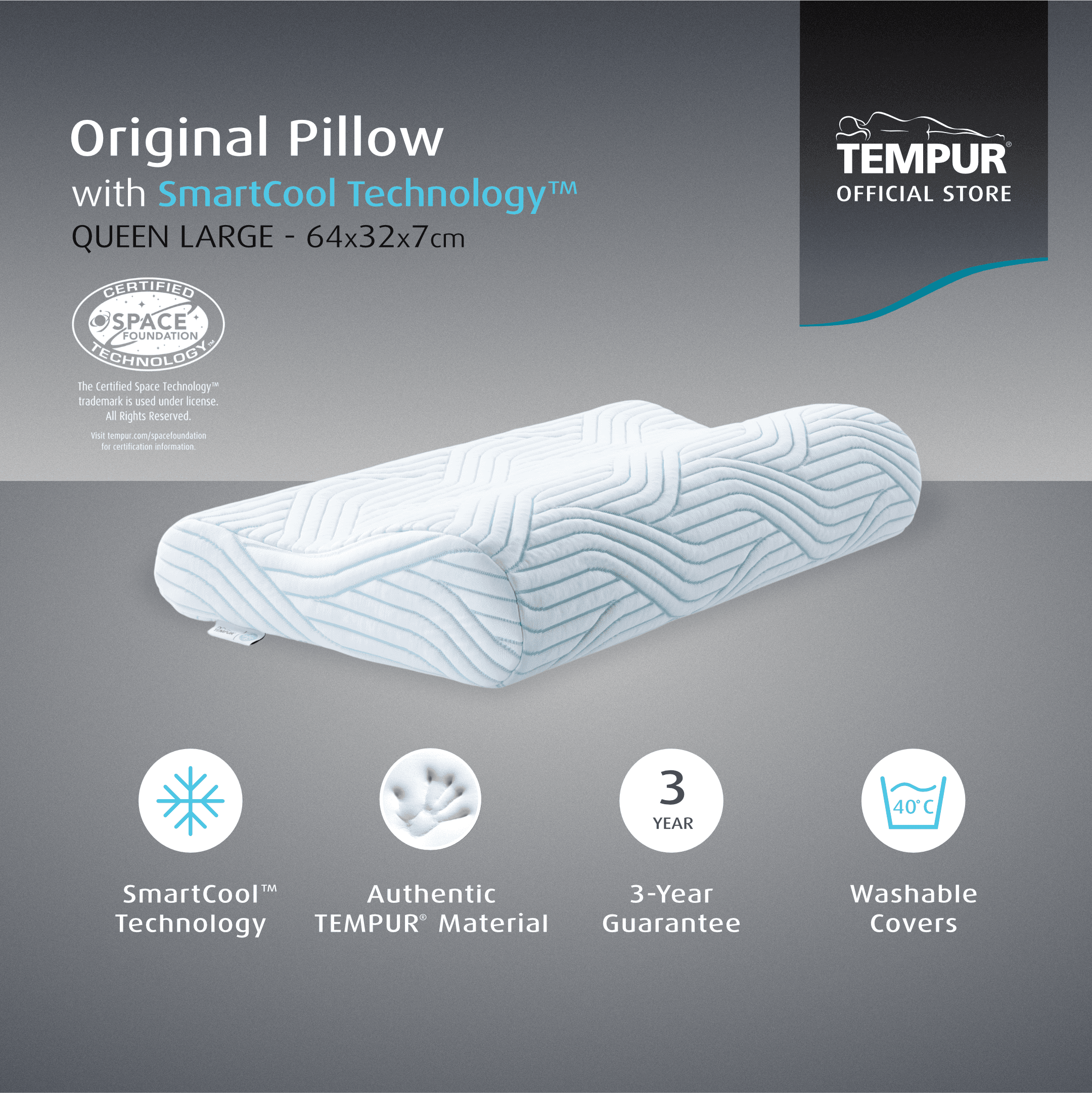 Tempur SmartCool Original Pillow