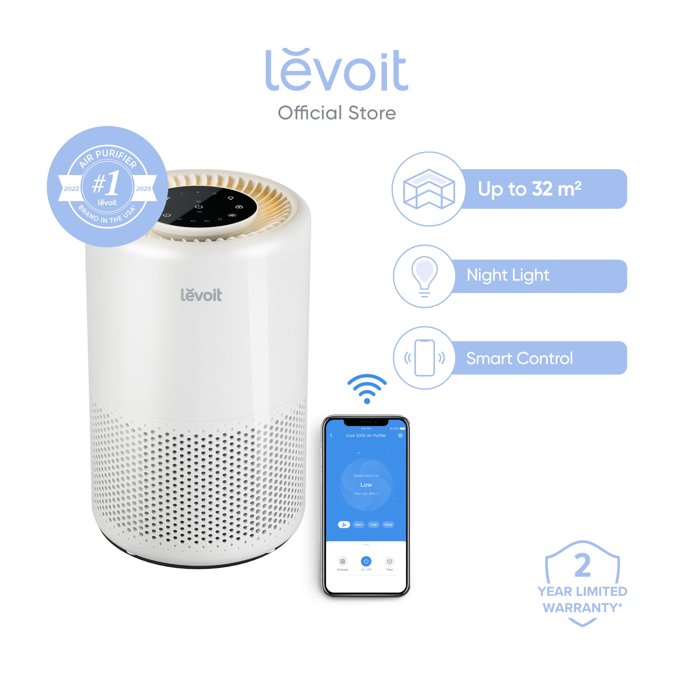 LV AIR PURIFIER Core 200S