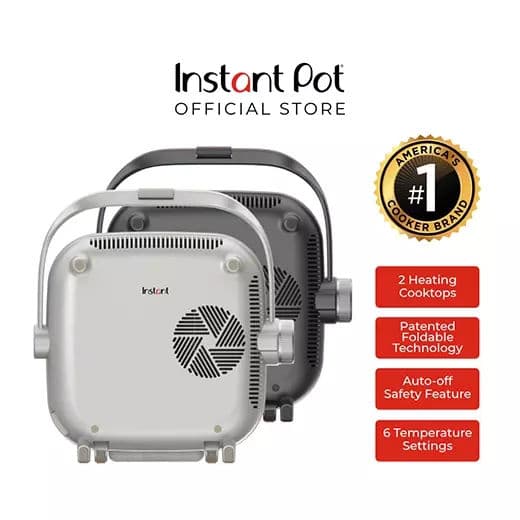 Instant Foldable Multicooker - Black
