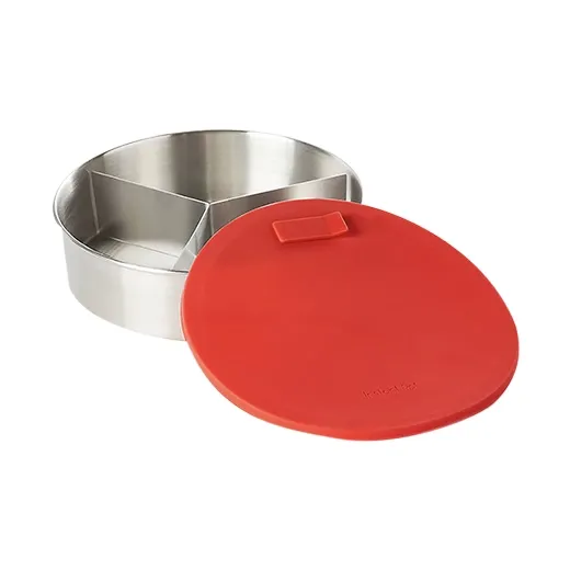 Instant Pot Round Pan with Divider and Lid