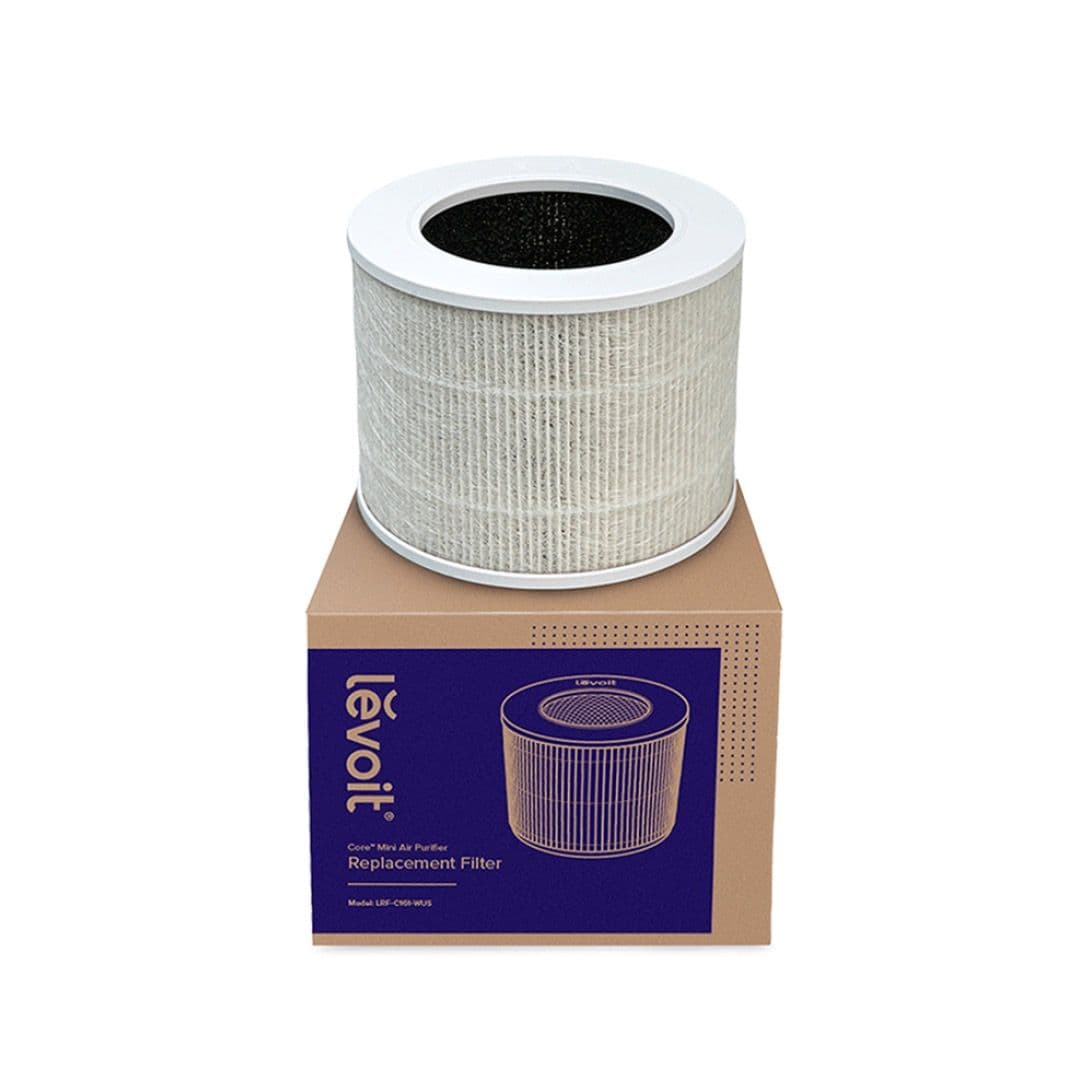 Levoit Core Mini True HEPA 3-Stage Original Replacement Filter, Core Mini-RF White