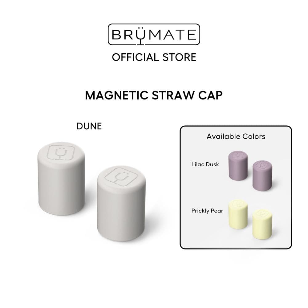 Magnetic Straw Cover [2 Pack]