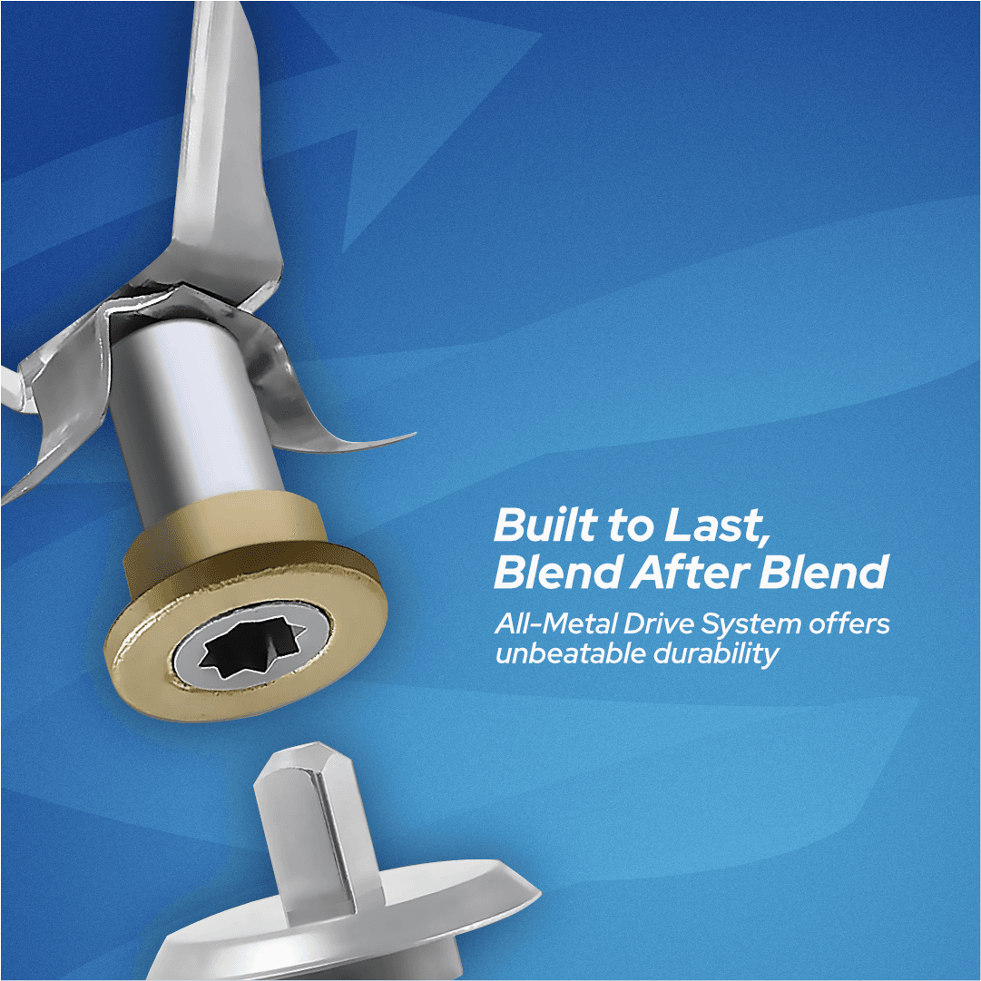 Oster 8-Speed Blender with All-Metal Drive™ System, 450 watts, Blender Shaker, Grinder, Food Chopper - Lorikeet